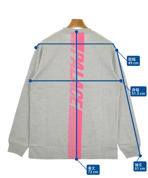 PALACE（パレス）Tシャツ・カットソー グレー サイズ:M メンズ/2200620409339