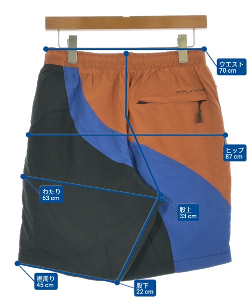 PALACE（パレス）ショートパンツ 茶 サイズ:M メンズ/2200620409520