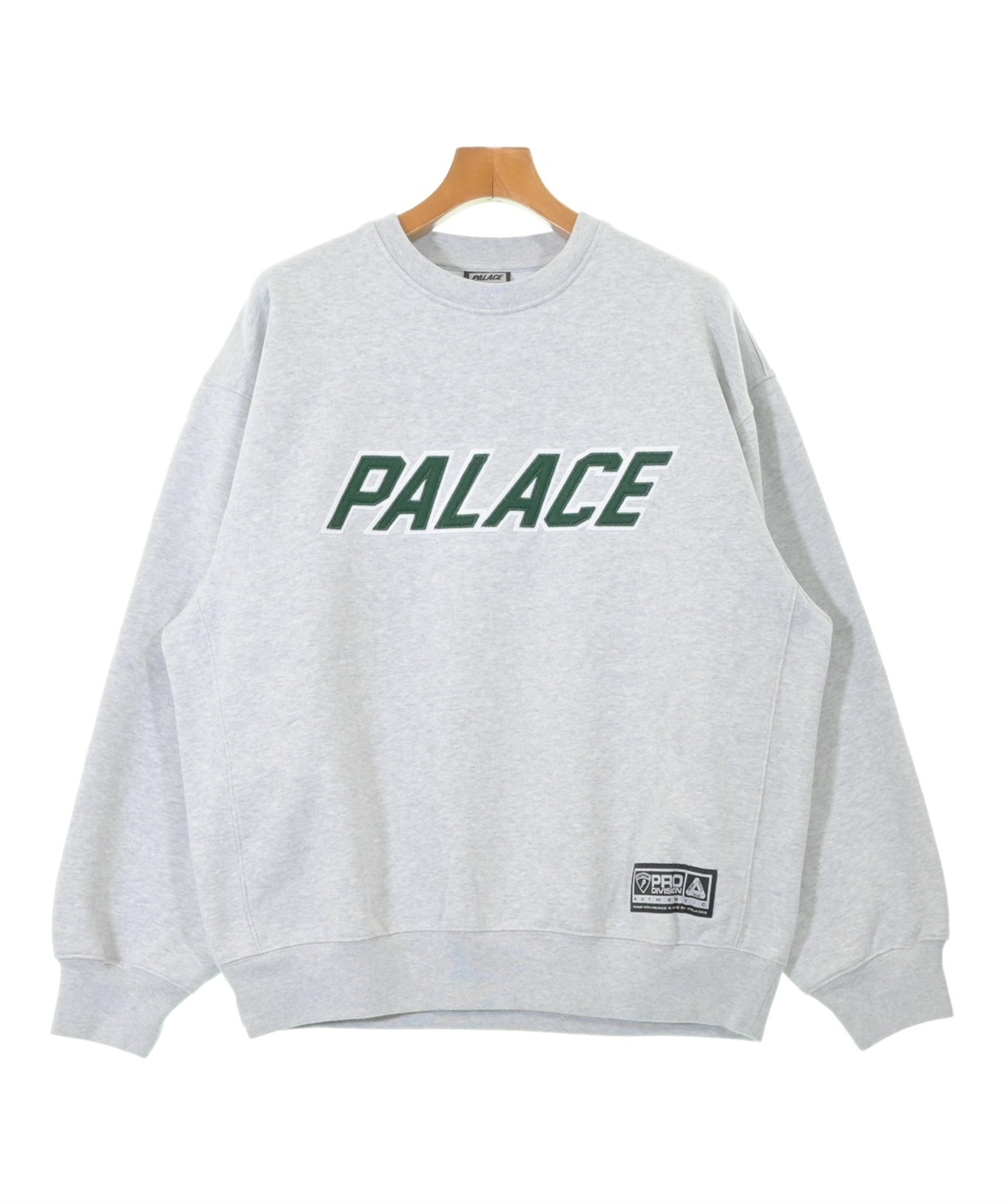 PALACE スウェット Mサイズ PALACE（パレス）スウェット グレー サイズ:L メンズ