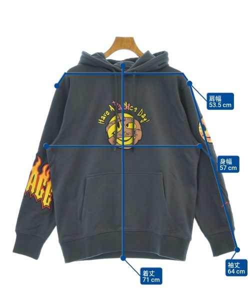 PALACE（パレス）パーカー 紺 サイズ:L メンズ/2200618472031