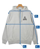 PALACE（パレス）パーカー グレー サイズ:L メンズ/2200618472079