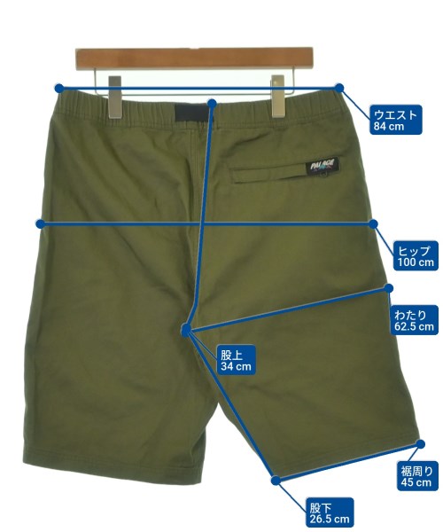 PALACE（パレス）ショートパンツ カーキ サイズ:L メンズ/2200618472161