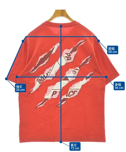 PALACE（パレス）Tシャツ・カットソー 赤 サイズ:L メンズ/2200618472208