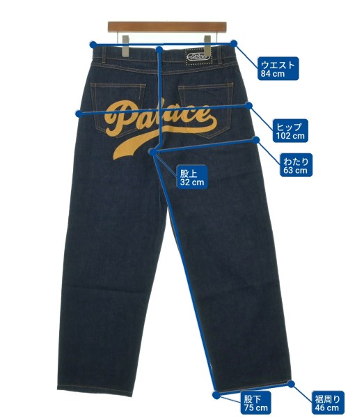 PALACE（パレス）デニムパンツ 紺 サイズ:32(M位) メンズ/2200618472253