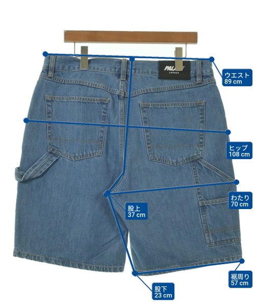 PALACE（パレス）ショートパンツ 青 サイズ:34(XL位) メンズ/2200618472277