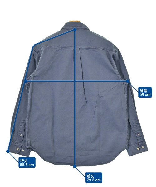 PALACE（パレス）カジュアルシャツ 紺 サイズ:M メンズ/2200618472796