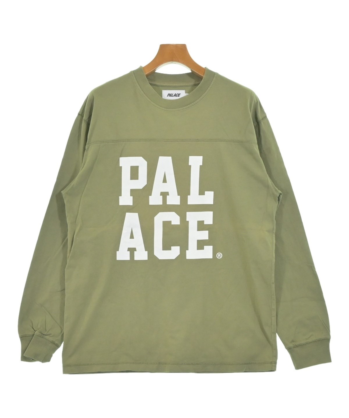 PALACE（パレス）Tシャツ・カットソー カーキ サイズ:L メンズ