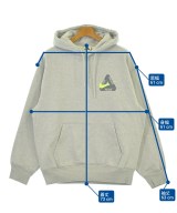 PALACE（パレス）パーカー グレー サイズ:M メンズ/2200682203050