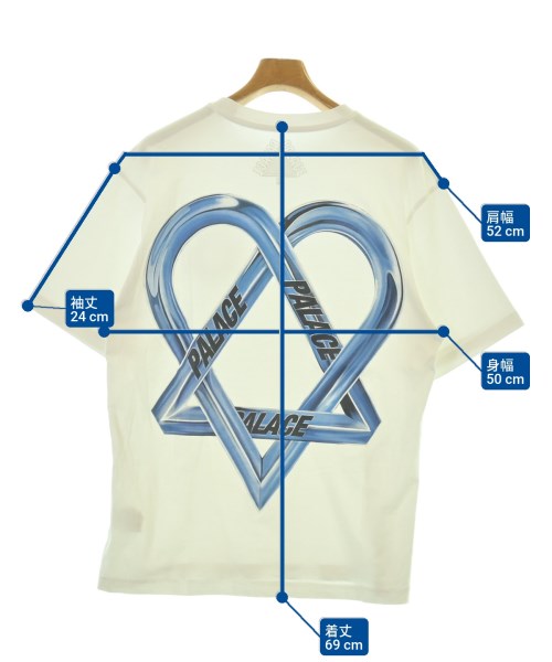 PALACE（パレス）Tシャツ・カットソー 白 サイズ:M メンズ/2200694065066