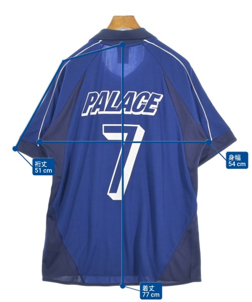PALACE（パレス）ポロシャツ 青 サイズ:L メンズ/2200695189082