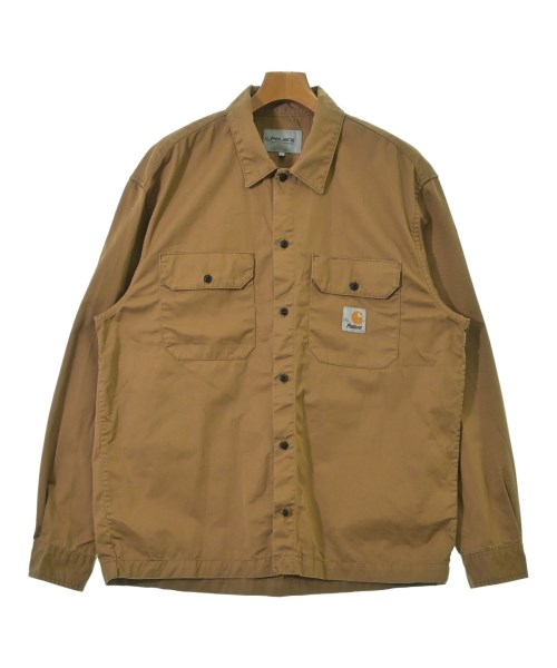 PALACE(パレス)カジュアルシャツ 茶 サイズ:L/2200695303150
