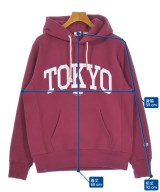 PALACE（パレス）パーカー 赤 サイズ:M メンズ/2200655970019