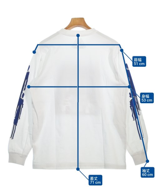 PALACE（パレス）Tシャツ・カットソー 白 サイズ:L メンズ/2200645191110