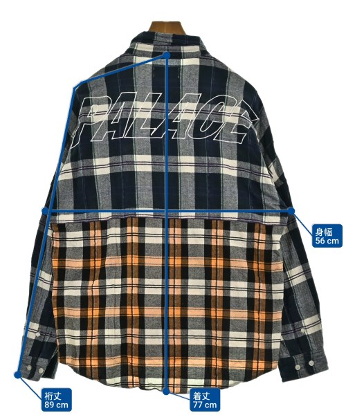 PALACE（パレス）カジュアルシャツ 紺 サイズ:L メンズ/2200657926014
