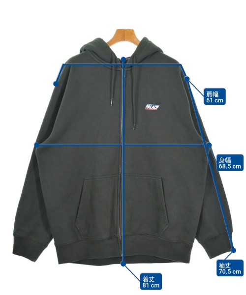 PALACE（パレス）パーカー 黒 サイズ:XXL メンズ/2200707131016