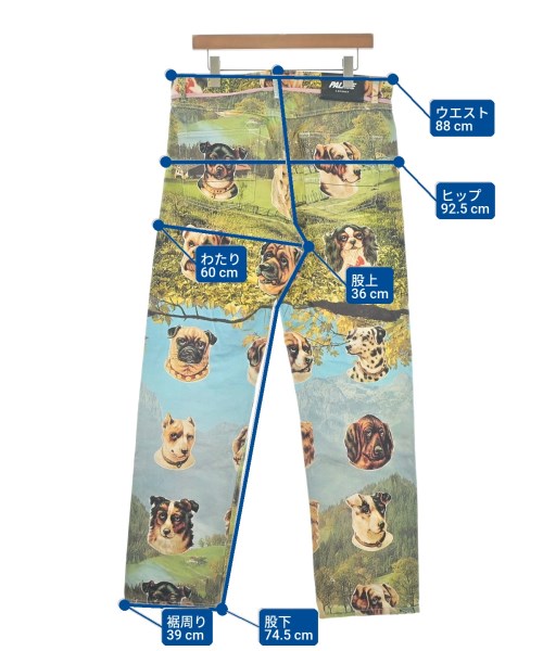 PALACE（パレス）カーゴパンツ 青 サイズ:32(L位) メンズ/2200713459227