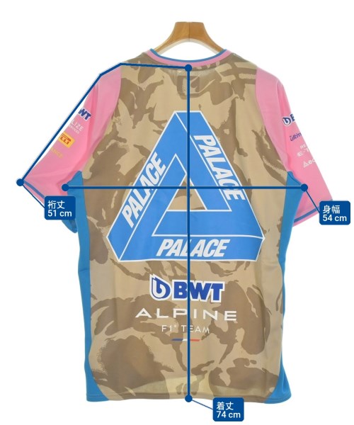 PALACE（パレス）Tシャツ・カットソー ベージュ サイズ:L メンズ/2200717812141