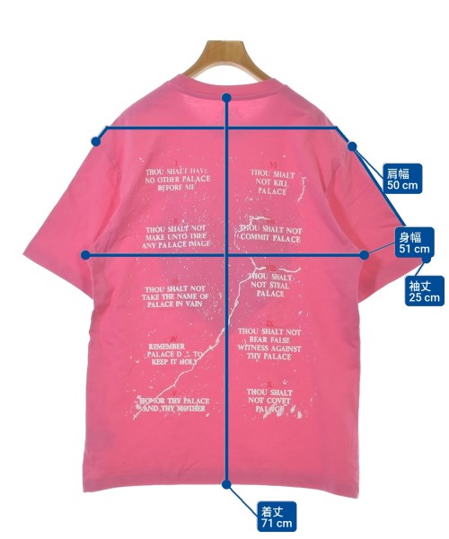PALACE（パレス）Tシャツ・カットソー ピンク サイズ:L メンズ/2200645424089