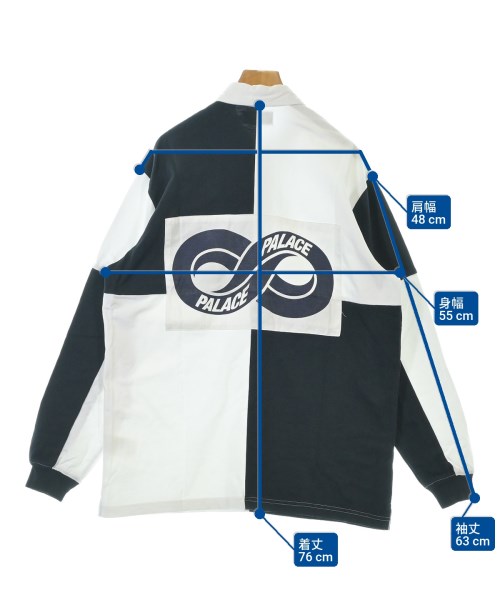 PALACE（パレス）ポロシャツ 白 サイズ:L メンズ/2200645424164