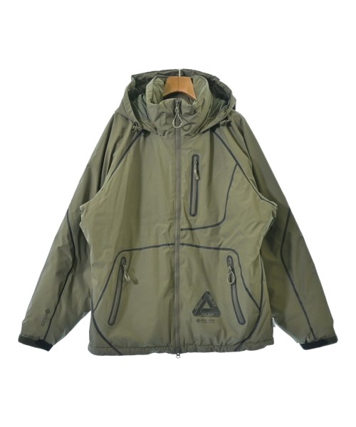 PALACE(パレス)ダウンジャケット/ダウンベスト カーキ サイズ:M/2200645424355