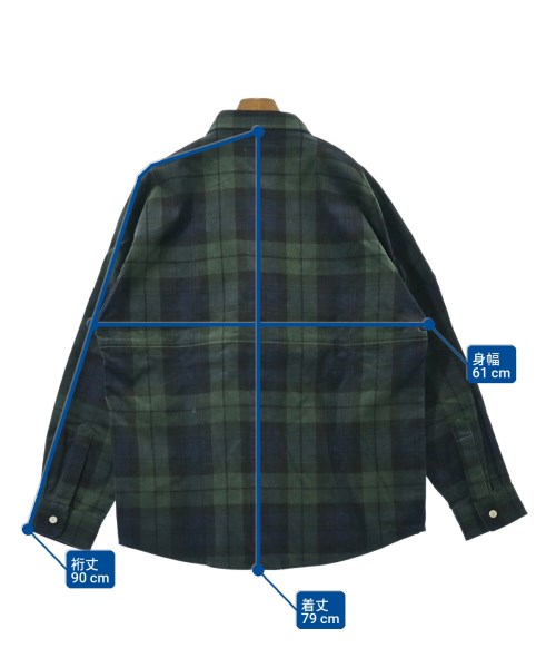 PALACE（パレス）カジュアルシャツ 緑 サイズ:M メンズ/2200645424362