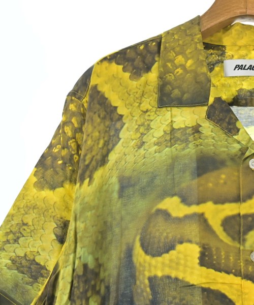 PALACE（パレス）カジュアルシャツ 黄 サイズ:L メンズ/2200645424454