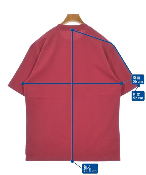 PALACE（パレス）Tシャツ・カットソー 赤 サイズ:L メンズ/2200645424478