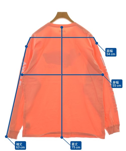 PALACE（パレス）Tシャツ・カットソー オレンジ サイズ:XL メンズ/2200648539032