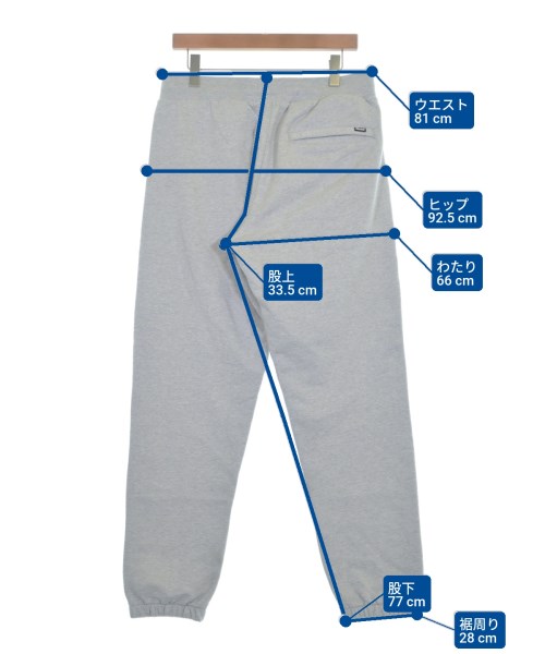 PALACE（パレス）スウェットパンツ グレー サイズ:L メンズ/2200648539186