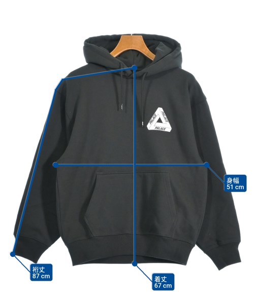 PALACE（パレス）パーカー 黒 サイズ:S メンズ/2200652592115