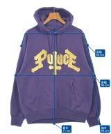 PALACE（パレス）パーカー 紫 サイズ:L メンズ/2200703886316