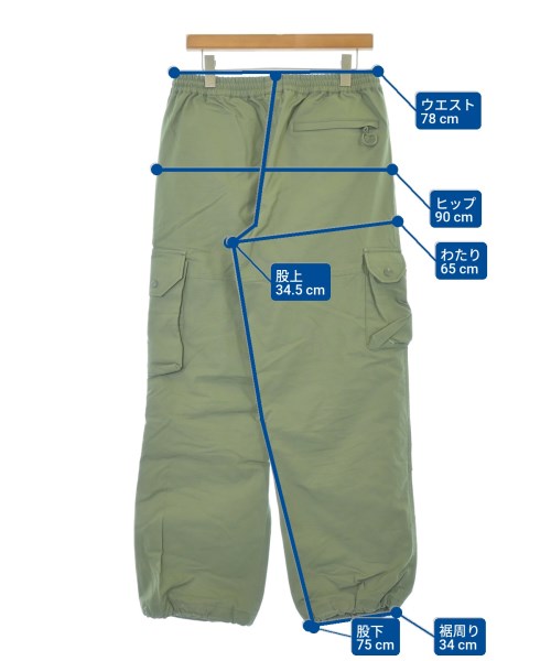 PALACE（パレス）カーゴパンツ カーキ サイズ:M メンズ/2200644819190