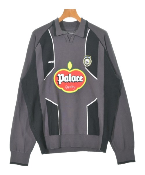 PALACE(パレス)ニット・セーター グレー サイズ:L/2200646678139