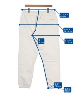 PALACE（パレス）スウェットパンツ 白 サイズ:L メンズ/2200664025151