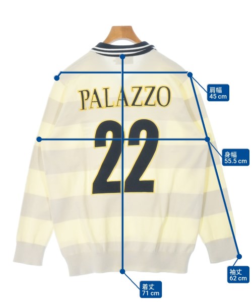 PALACE（パレス）ニット・セーター 白 サイズ:L メンズ/2200664025397