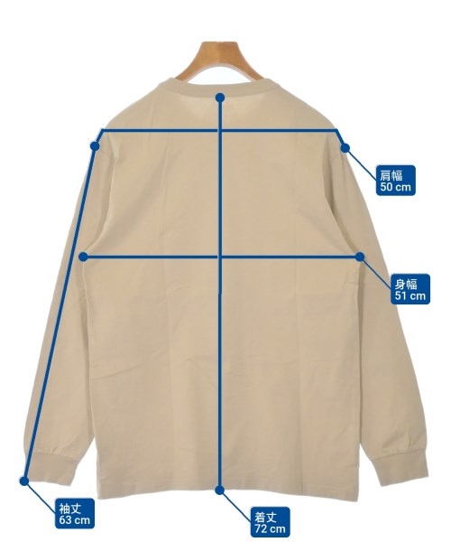 PALACE（パレス）Tシャツ・カットソー ベージュ サイズ:L メンズ/2200664025441