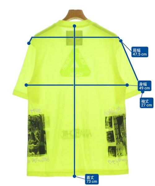 PALACE（パレス）Tシャツ・カットソー 黄 サイズ:M メンズ/2200640898434
