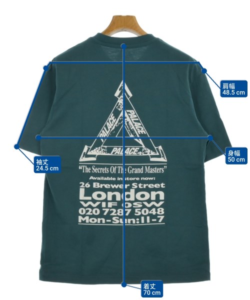 PALACE（パレス）Tシャツ・カットソー 緑 サイズ:M メンズ/2200640898441