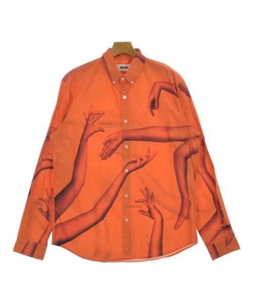 PALACE(パレス)カジュアルシャツ オレンジ サイズ:L/2200668225090