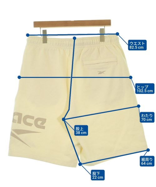 PALACE（パレス）ショートパンツ 白 サイズ:M メンズ/2200668225502