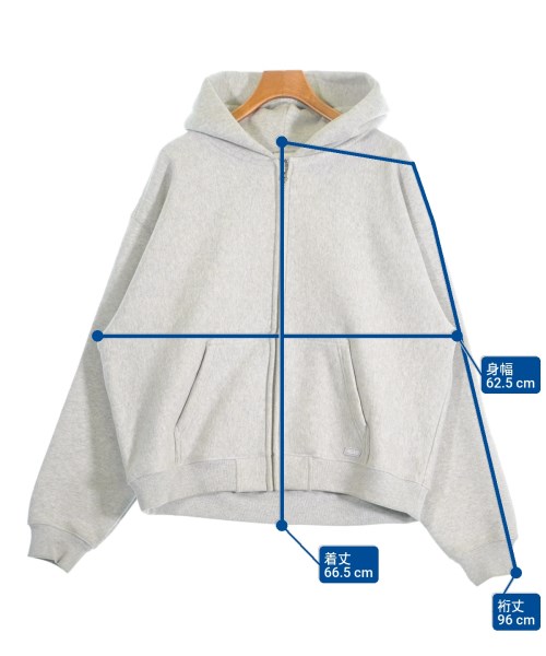 PALACE（パレス）パーカー グレー サイズ:M メンズ/2200669611021