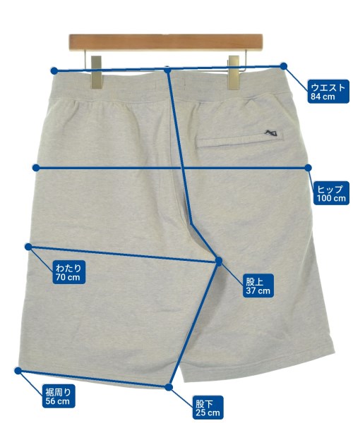 PALACE（パレス）ショートパンツ グレー サイズ:XL メンズ/2200670998135