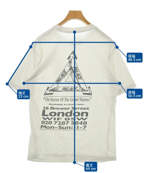 PALACE（パレス）Tシャツ・カットソー 白 サイズ:M メンズ/2200729534116