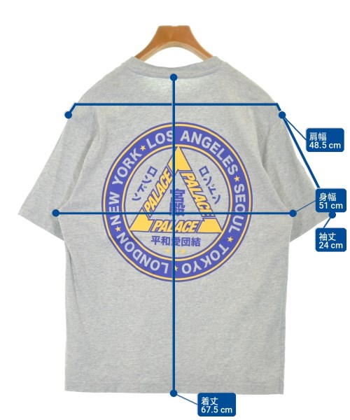PALACE（パレス）Tシャツ・カットソー グレー サイズ:M メンズ/2200736717045