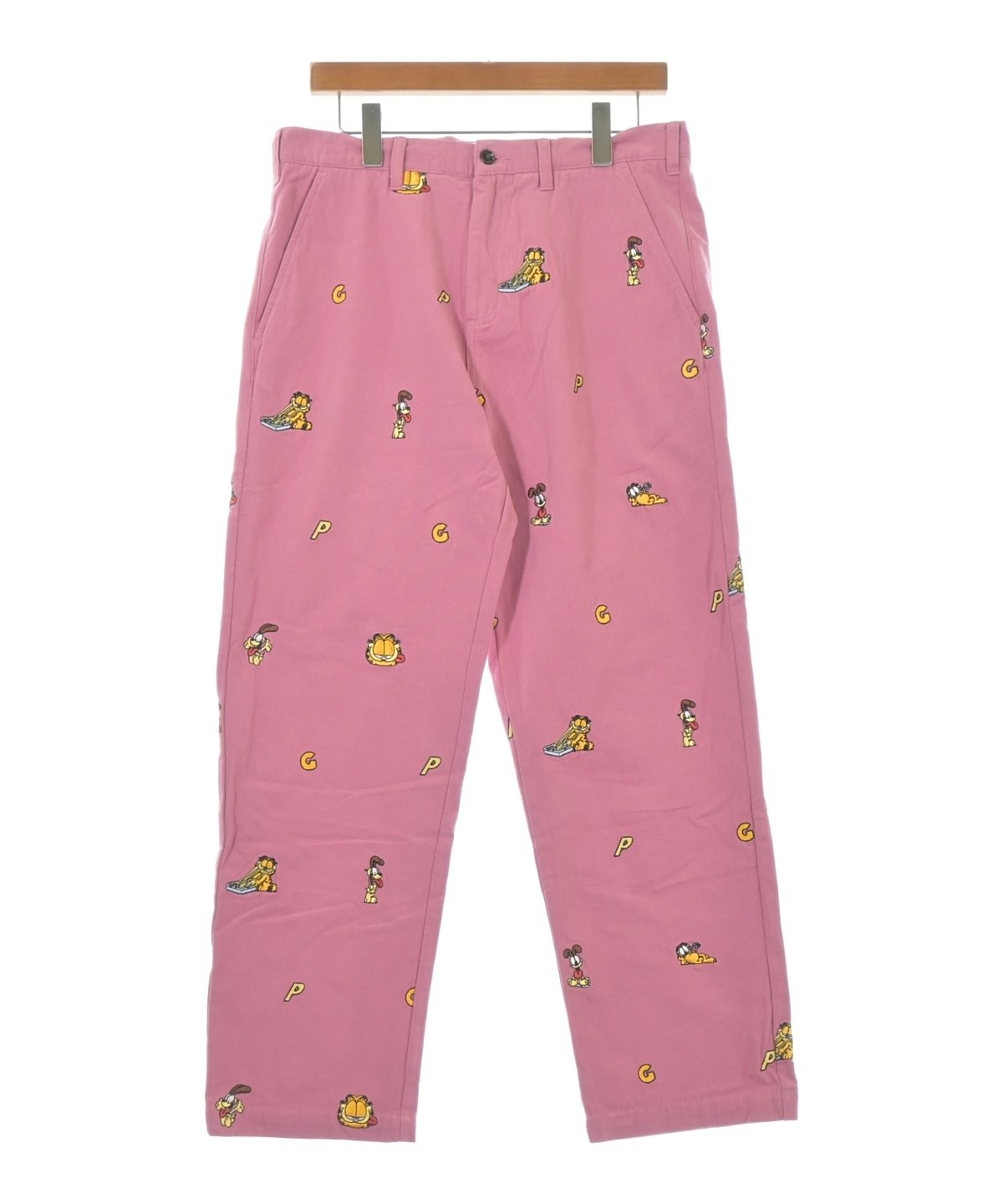 PALACE（パレス）チノパン ピンク サイズ:32(L位) メンズ