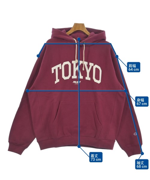 PALACE（パレス）パーカー ピンク サイズ:XL メンズ/2200726177149