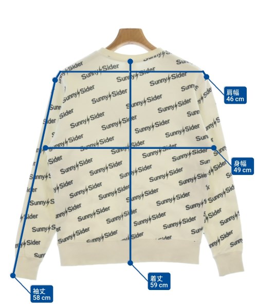 Sunny C Sider（サニーシーサイダー）スウェット 白 サイズ:S メンズ/2200627864018