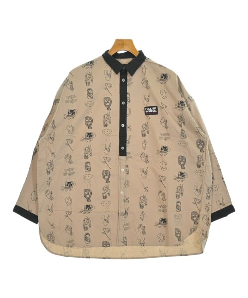 FULL-BK(フルビーケー)カジュアルシャツ ベージュ サイズ:L/2200643687080