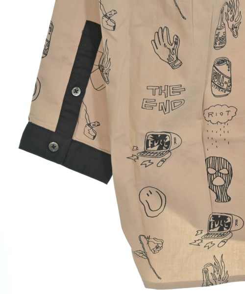 FULL-BK（フルビーケー）カジュアルシャツ ベージュ サイズ:L メンズ/2200643687080