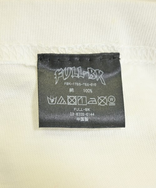 FULL-BK（フルビーケー）Tシャツ・カットソー 白 サイズ:L メンズ/2200681989016